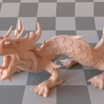 XYZRGB Dragon model rendered using the new dipole implementation